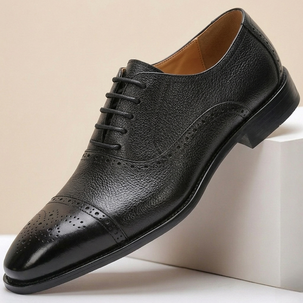Virelli Cowhide Leather Shoes