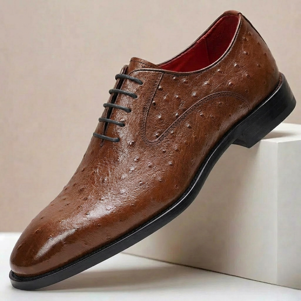 Remy Cowhide Leather Shoes