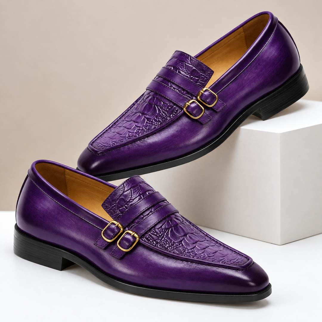 Cavenzo Cowhide Leather Loafers