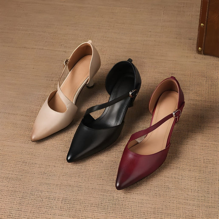 Vella Genuine Leather Heels
