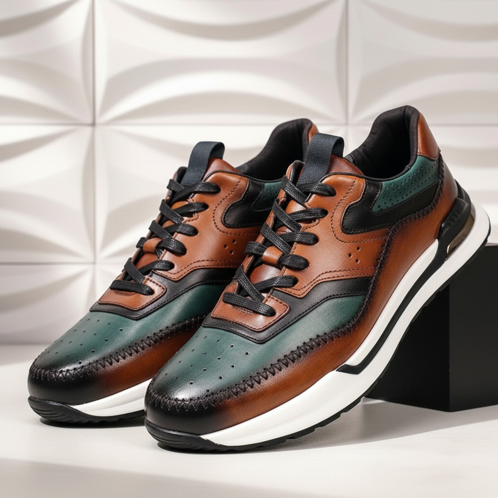 Mastelli Cowhide Leather Sneakers