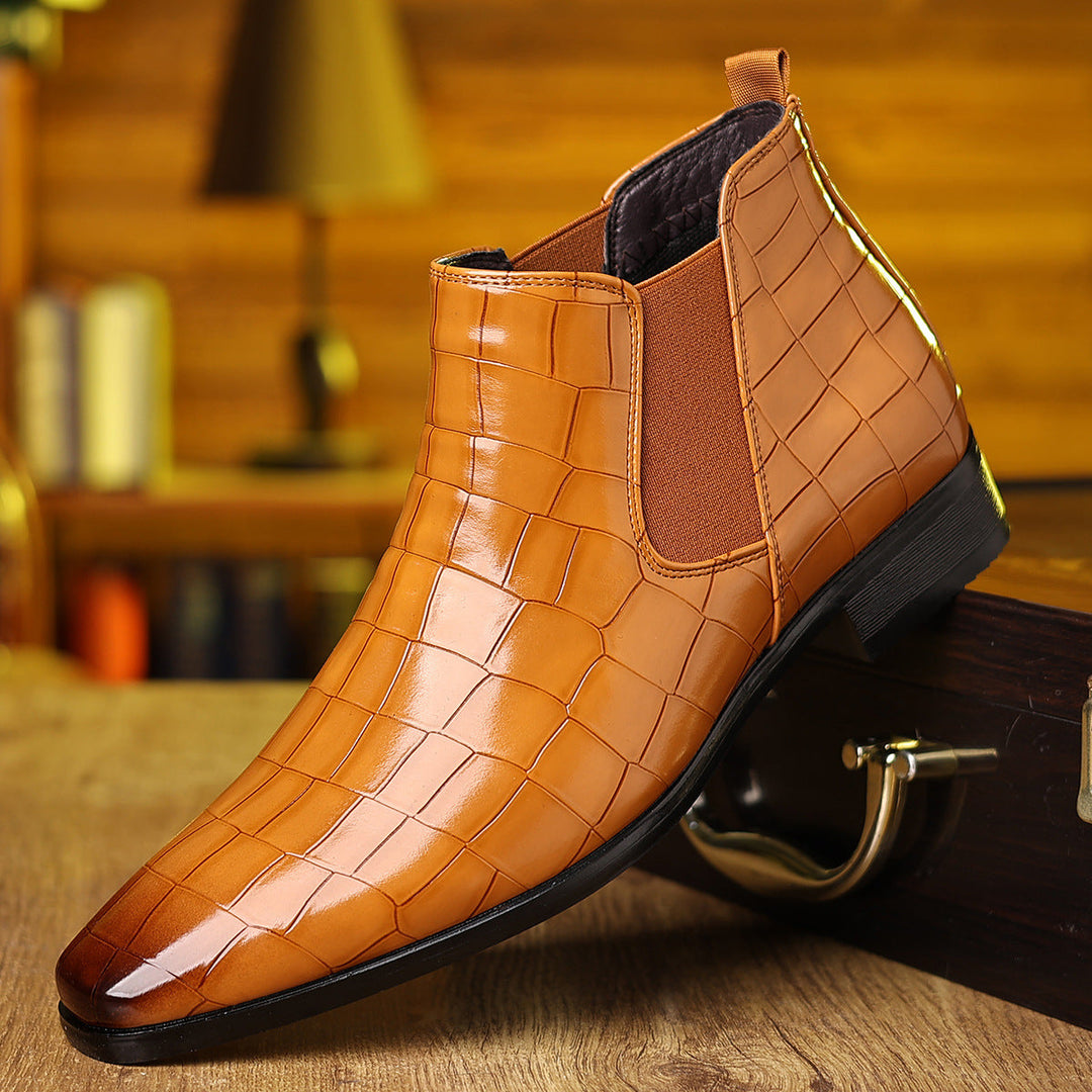 Valdric Genuine Leather Boots