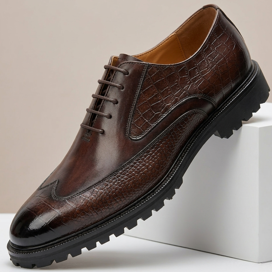 Montelli Cowhide Leather Shoes