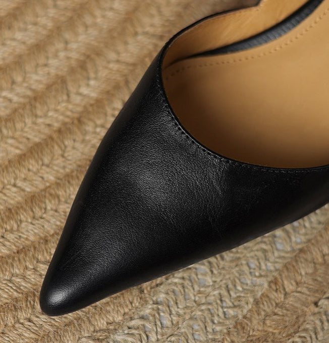 Amara Genuine Leather Heels