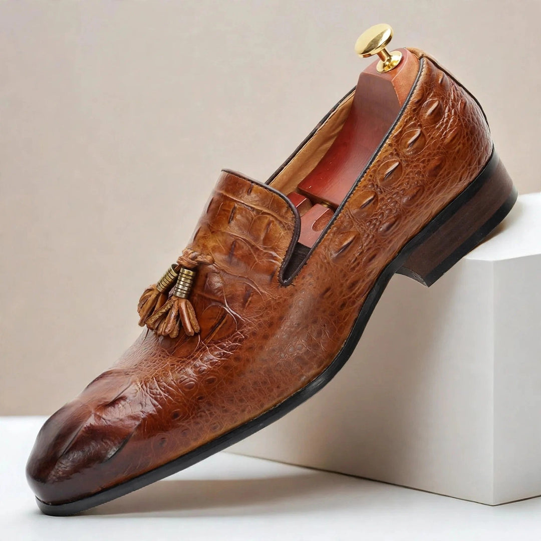 Marco Cowhide Leather Loafers