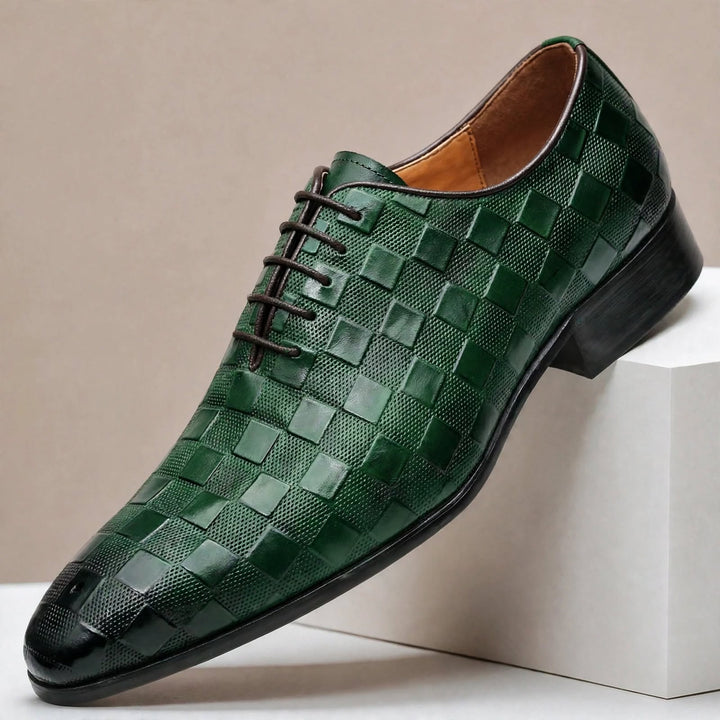 Cazmero Cowhide Leather Shoes