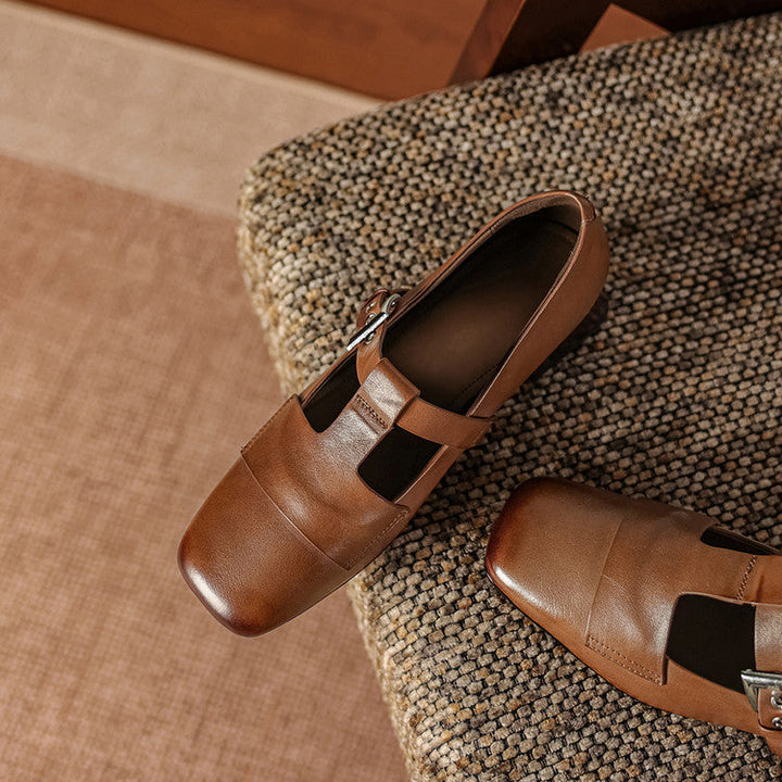 Sofia Genuine Leather Heels