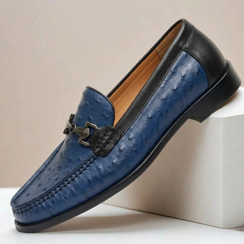 Elvanti Cowhide Leather Loafers
