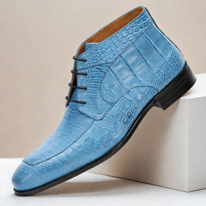 Farentino Cowhide Leather Boots