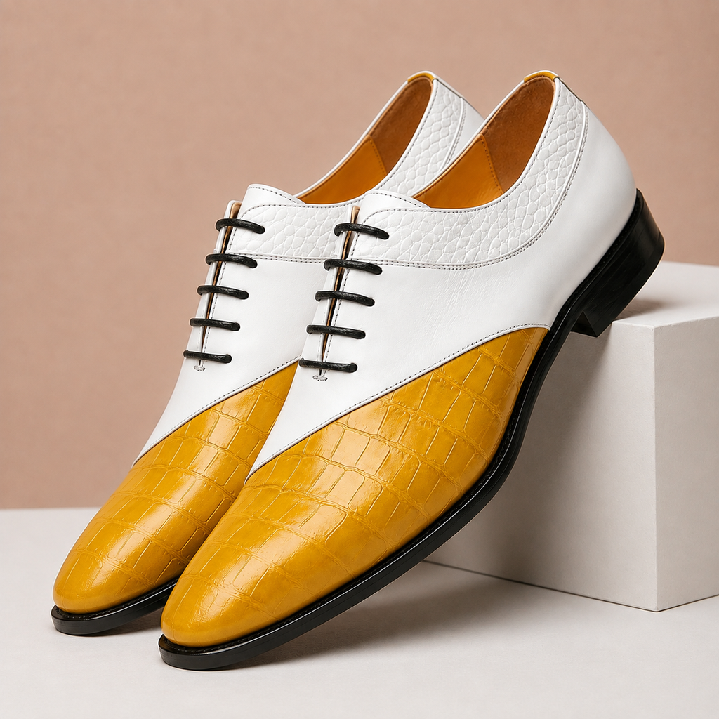 Marcello Cowhide Leather Shoes