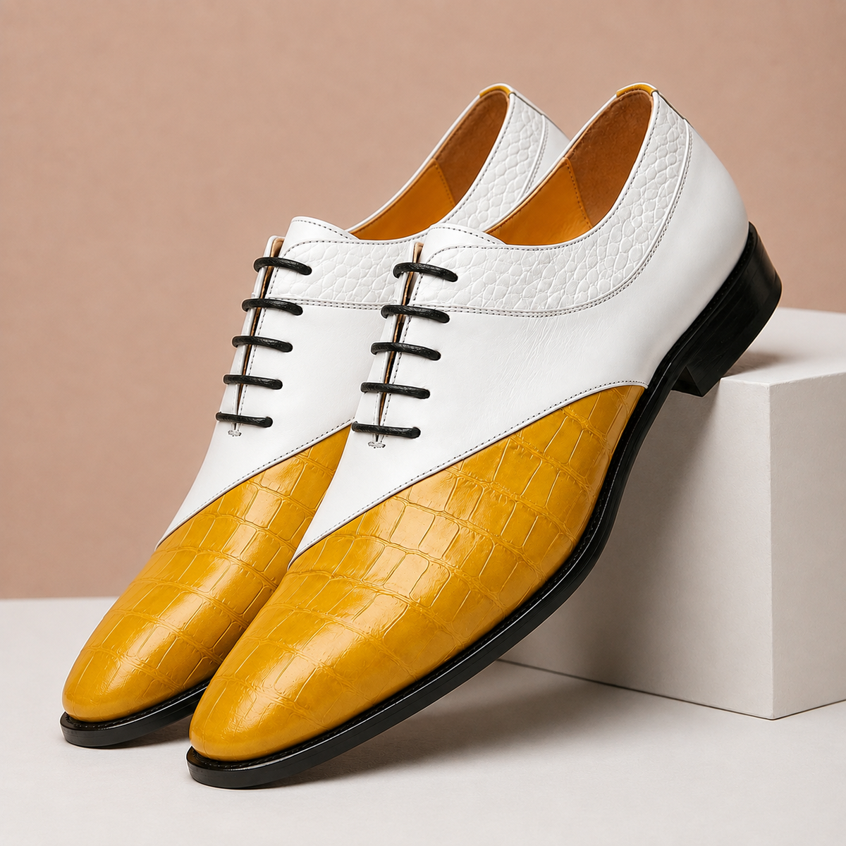 Marcello Cowhide Leather Shoes