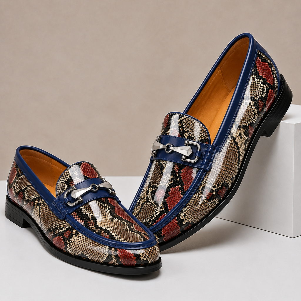 Talani Cowhide Leather Loafers