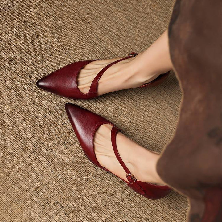 Vella Genuine Leather Heels