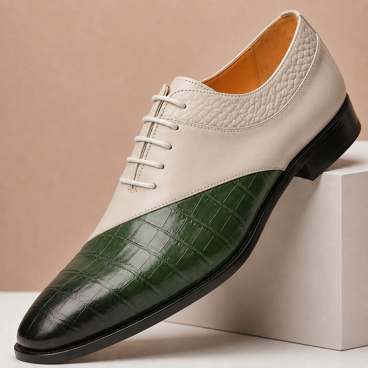 Marcello Cowhide Leather Shoes