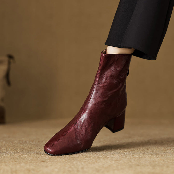 Livia Genuine Leather Boots