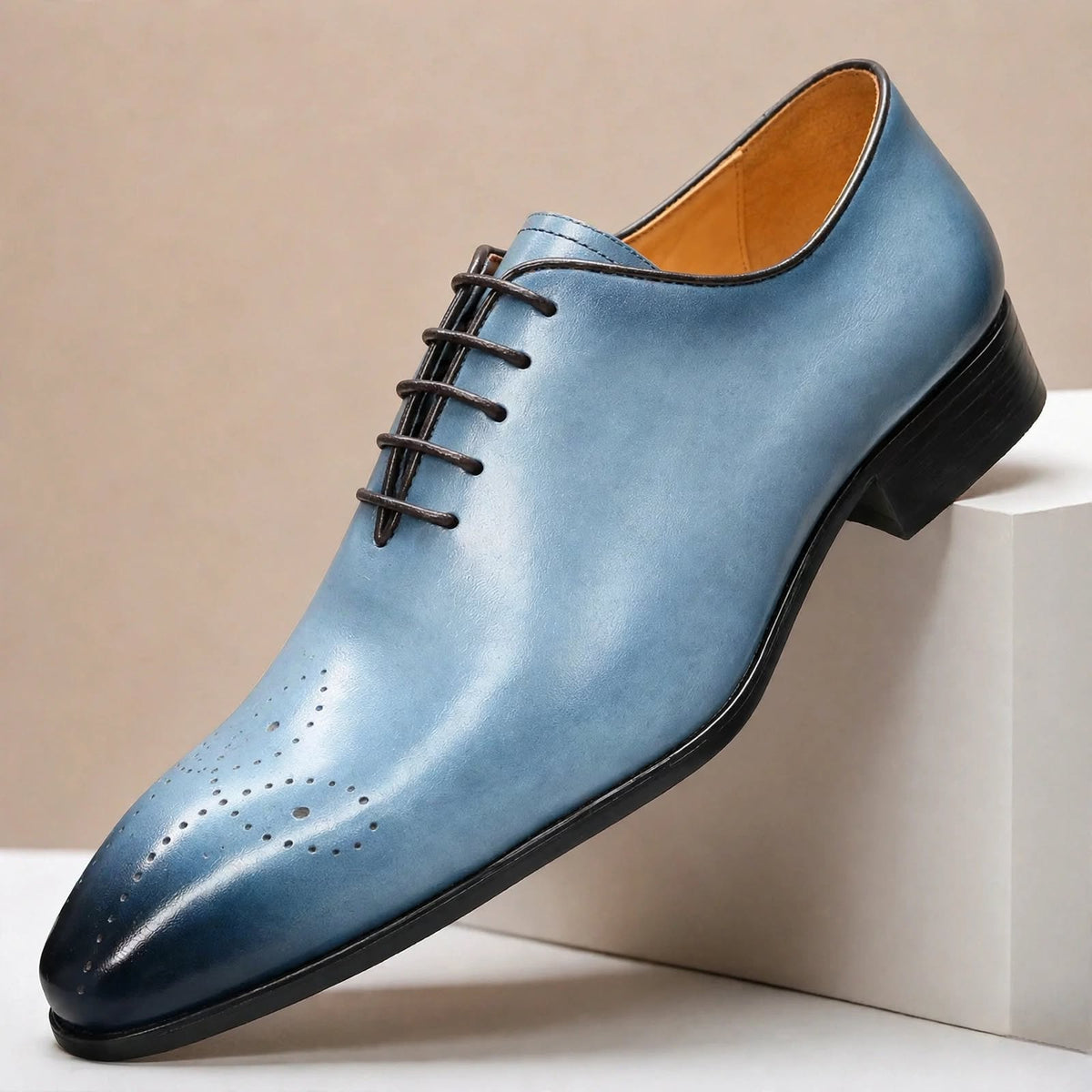 Tavelli Cowhide Leather Shoes