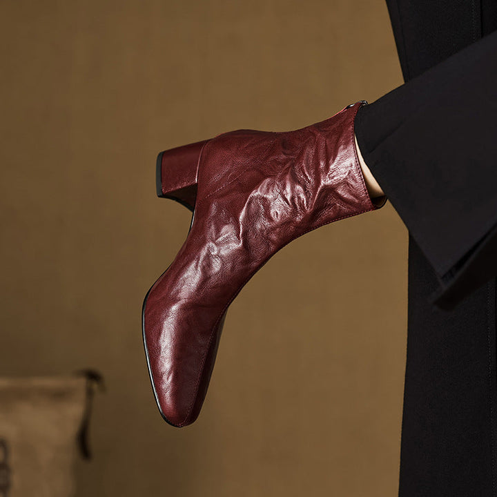 Livia Genuine Leather Boots