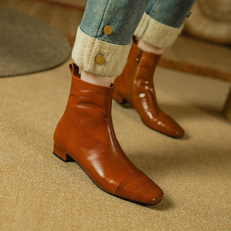 Leona Genuine Leather Boots