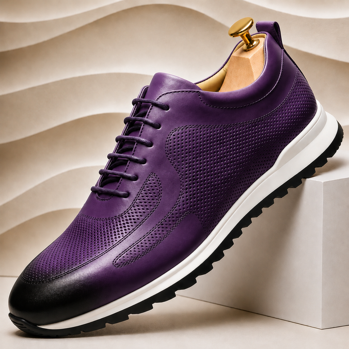 Valente Cowhide Leather Sneakers