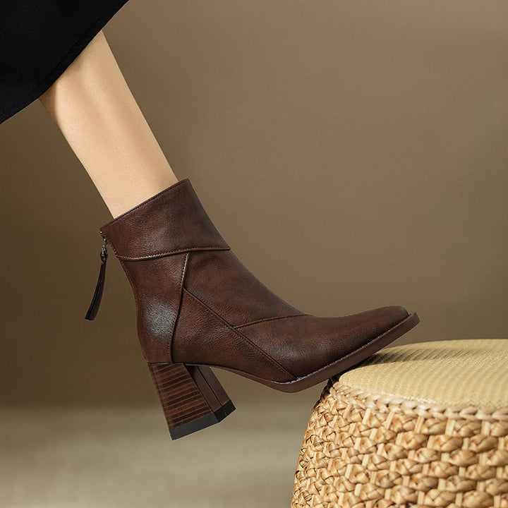 Daphne Leather Boots