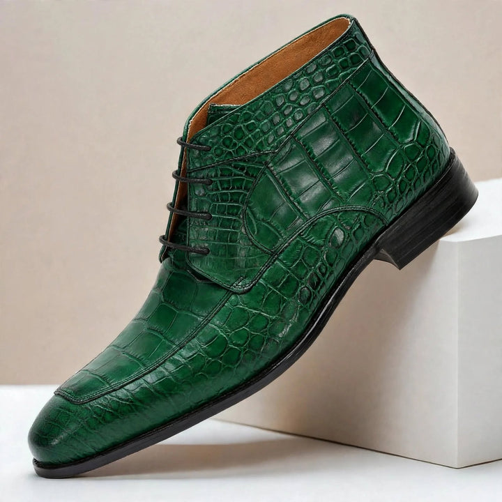 Farentino Cowhide Leather Boots