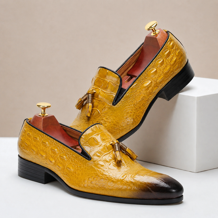 Marco Cowhide Leather Loafers