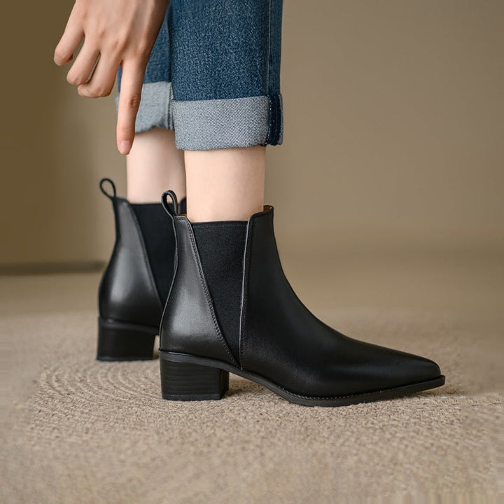Faye Genuine Leather Boots