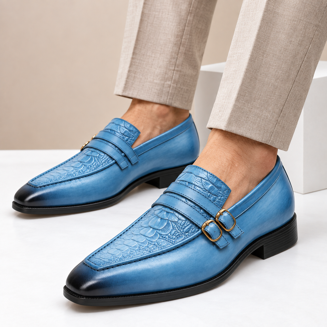 Cavenzo Cowhide Leather Loafers