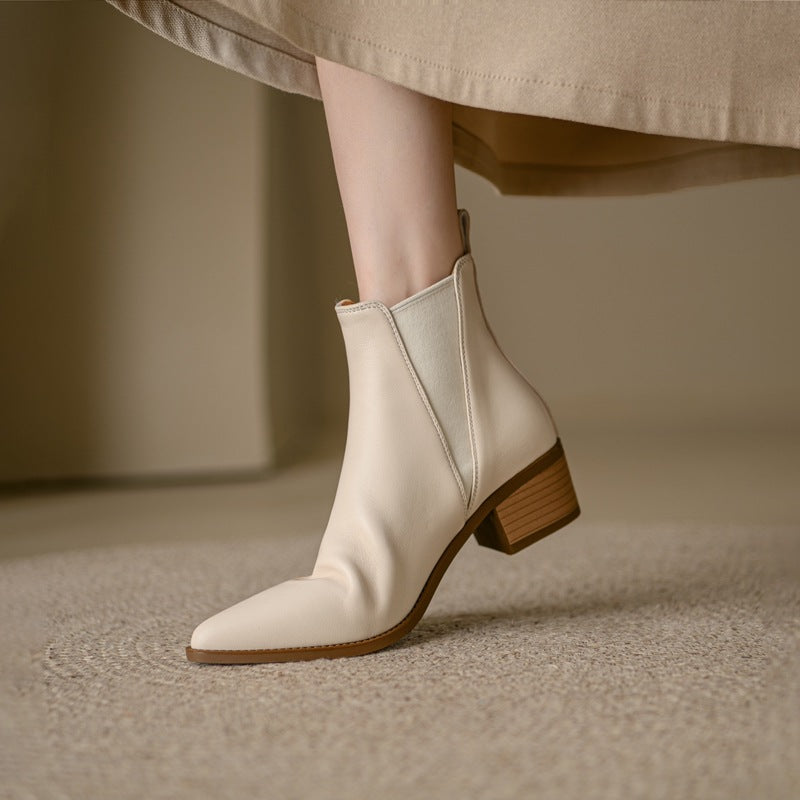 Faye Genuine Leather Boots