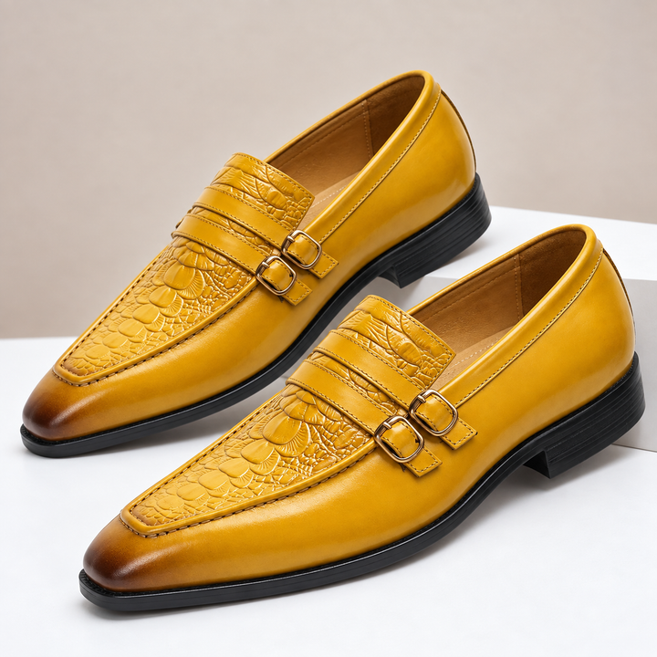 Cavenzo Cowhide Leather Loafers