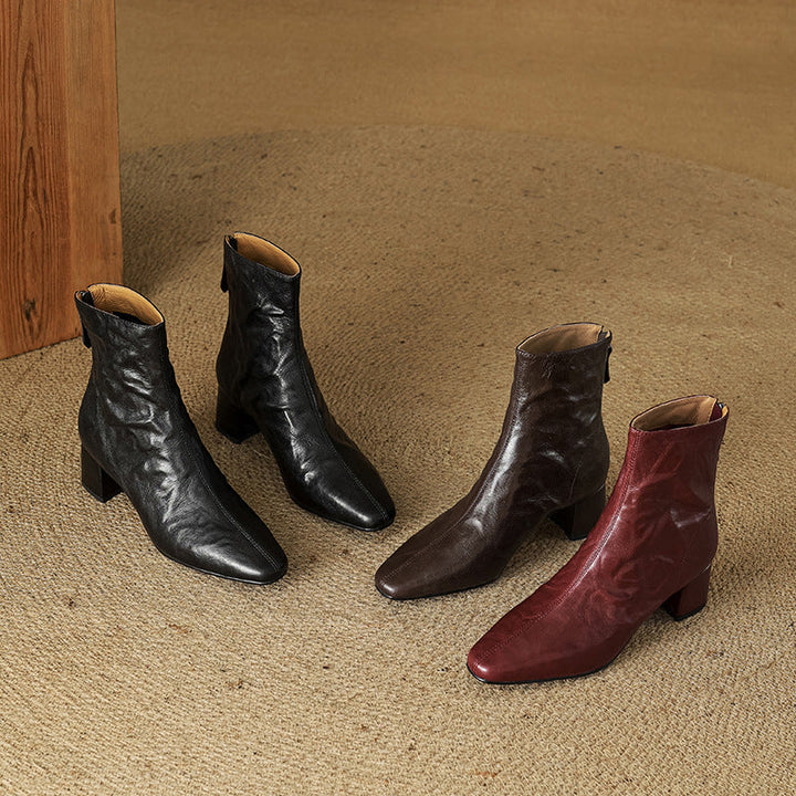 Livia Genuine Leather Boots