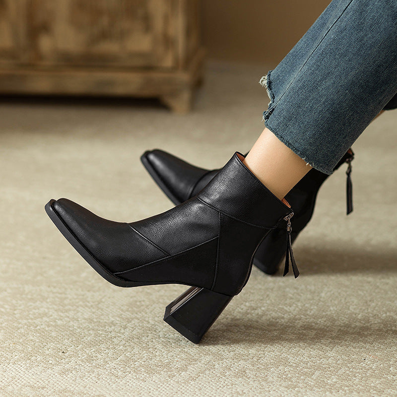 Daphne Leather Boots