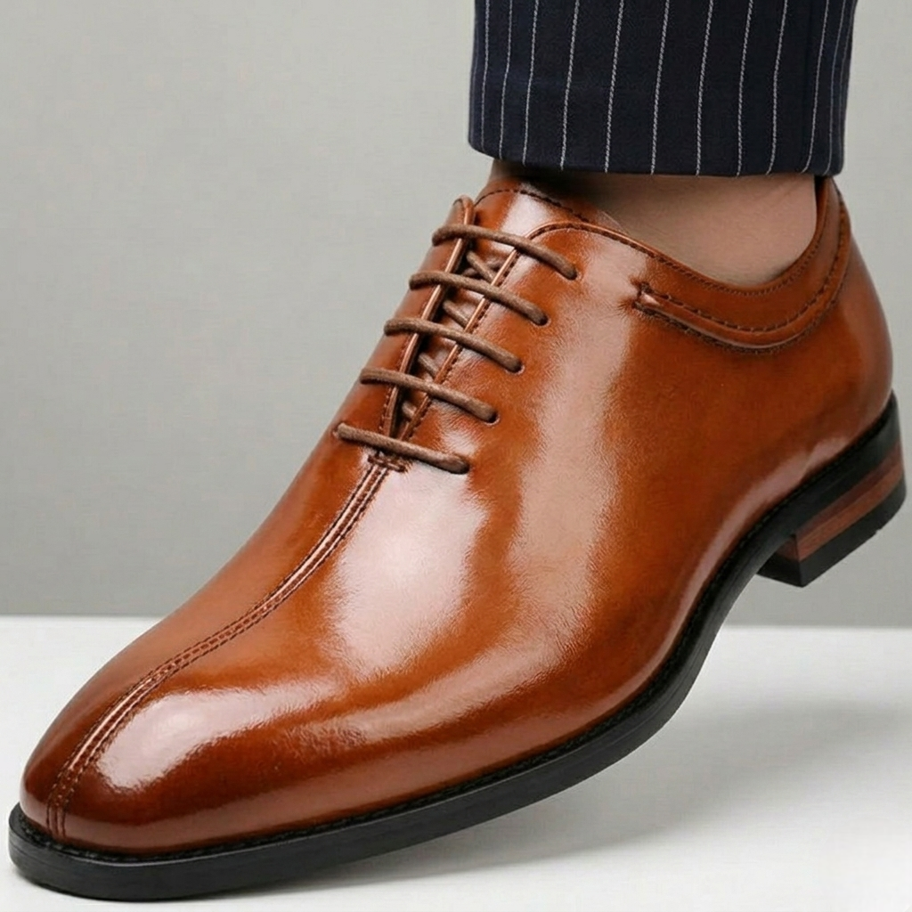 Aldevan Cowhide Leather Shoes