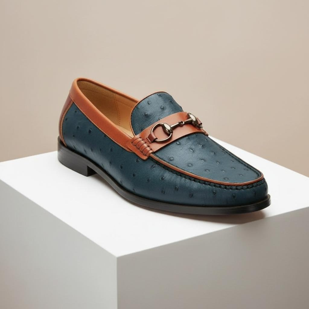 Elvanti Cowhide Leather Loafers