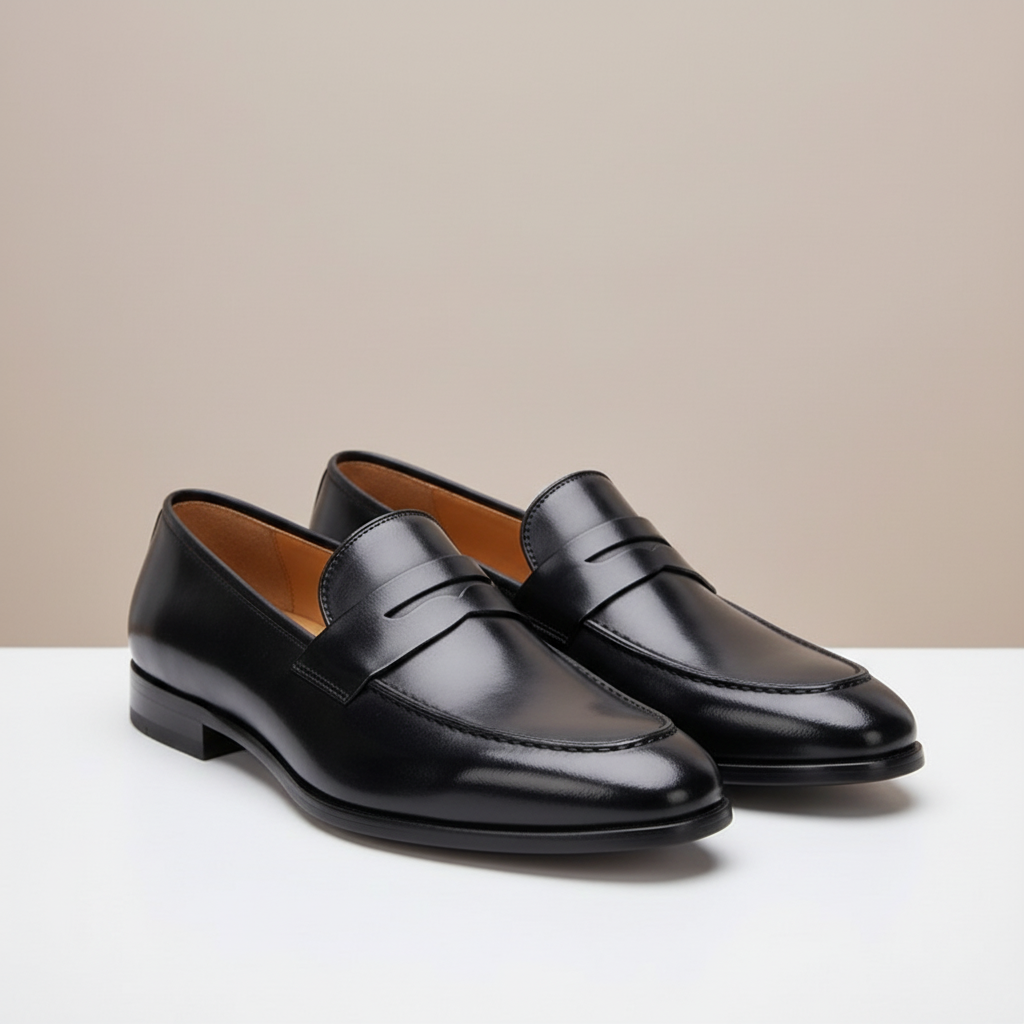 Tavrani Cowhide Leather Loafers