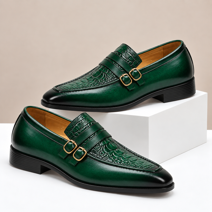 Cavenzo Cowhide Leather Loafers