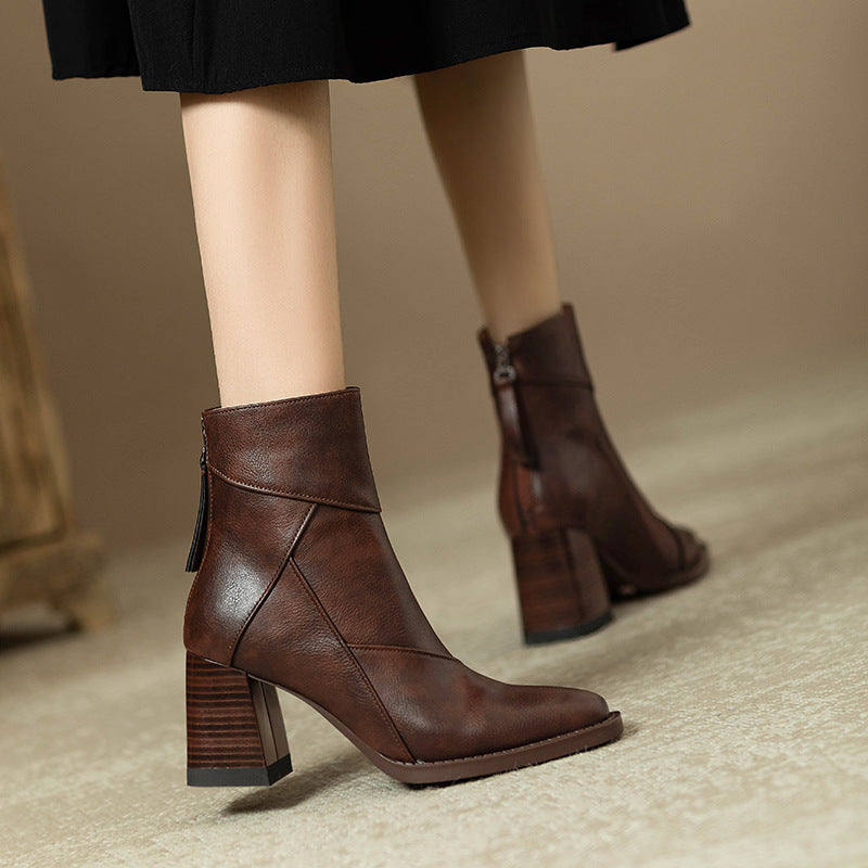 Daphne Leather Boots