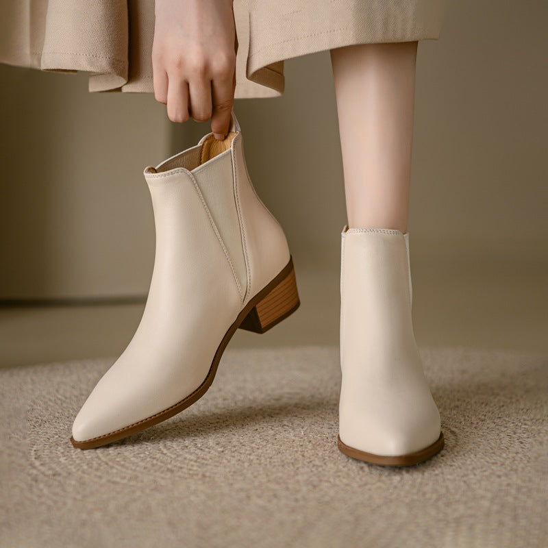 Faye Genuine Leather Boots