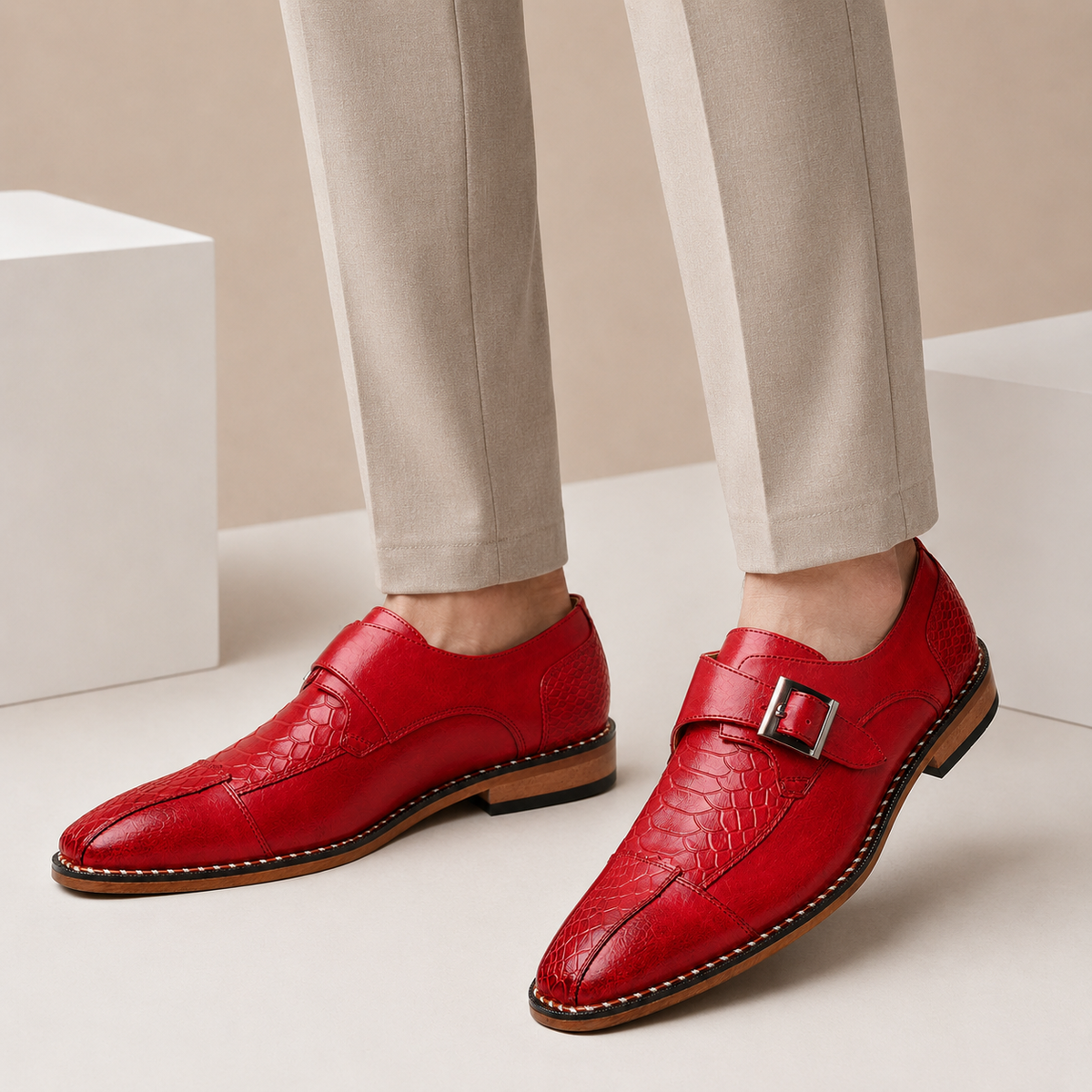 Orvello Genuine Leather Shoes