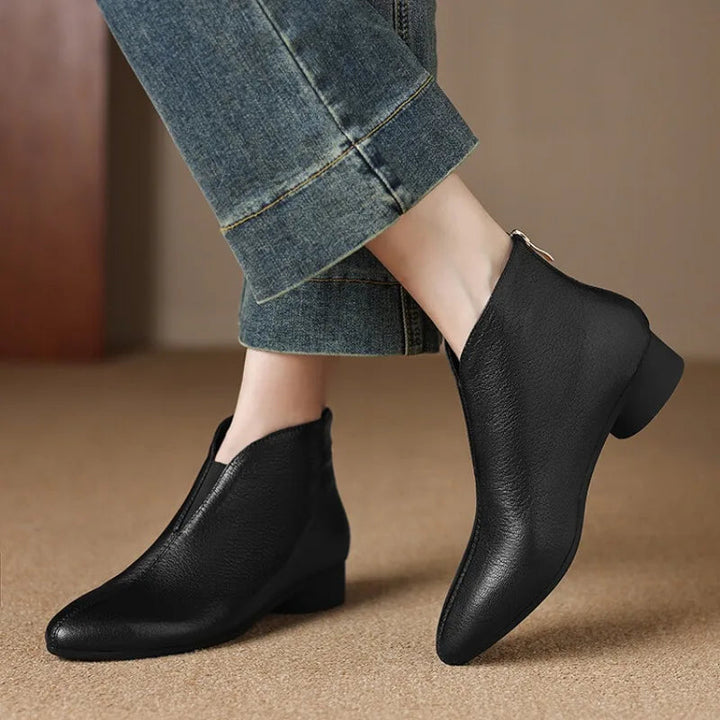Tavessa Genuine Leather Boots