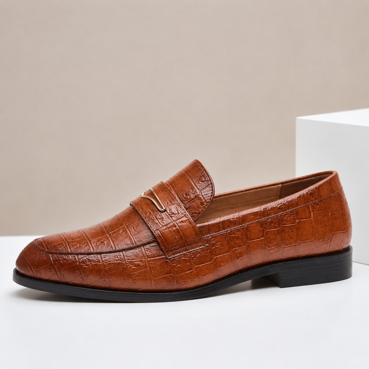 Montari Genuine Leather Loafers
