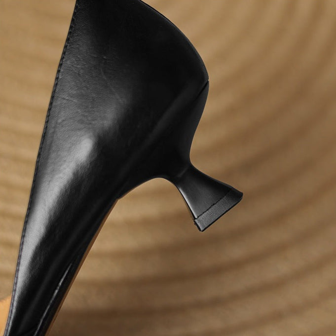 Amara Genuine Leather Heels