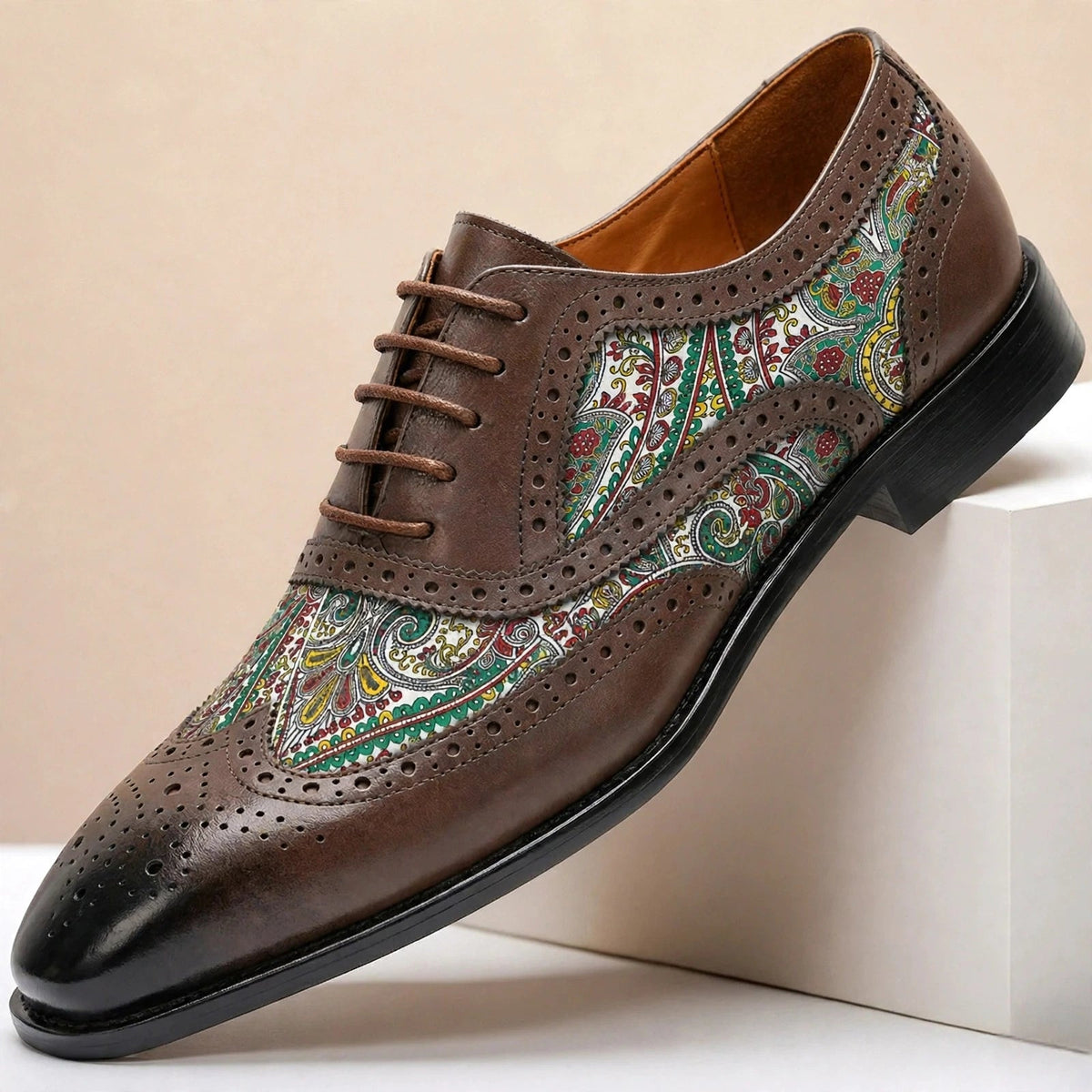 Varello Cowhide Leather Shoes