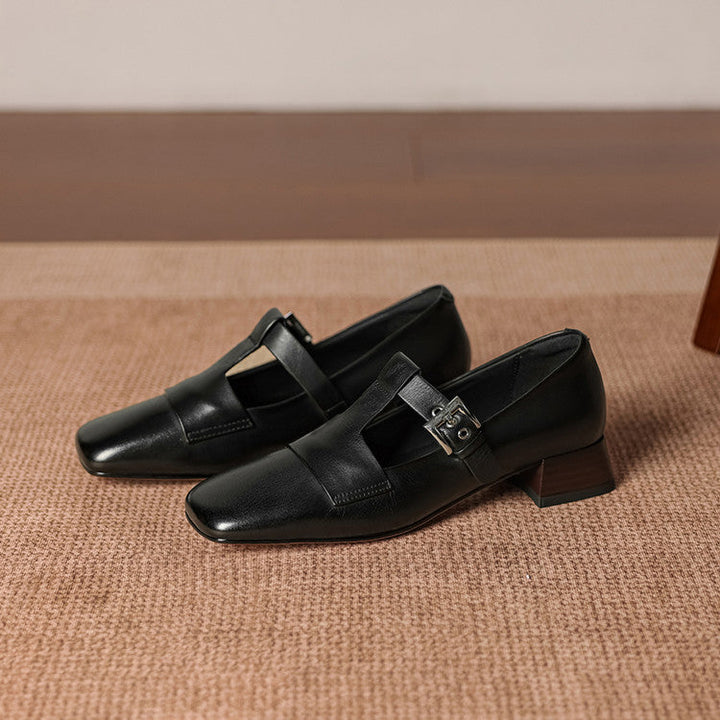 Sofia Genuine Leather Heels