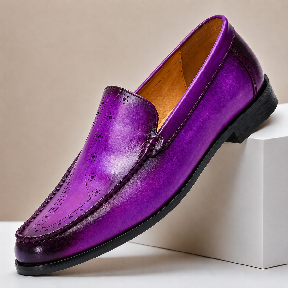 Bellcanti Cowhide Leather Loafers