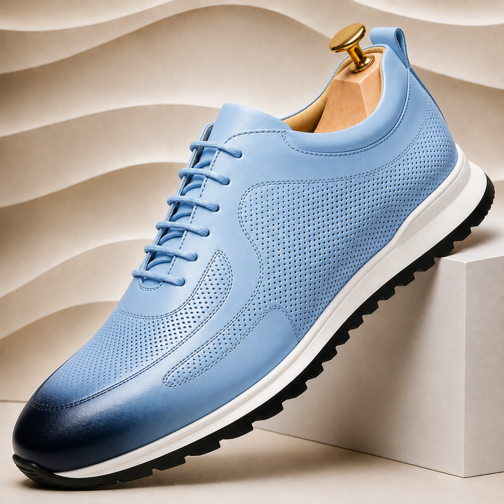 Valente Cowhide Leather Sneakers