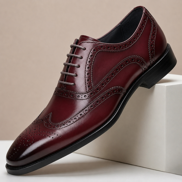 Bellvaro Cowhide Leather Shoes