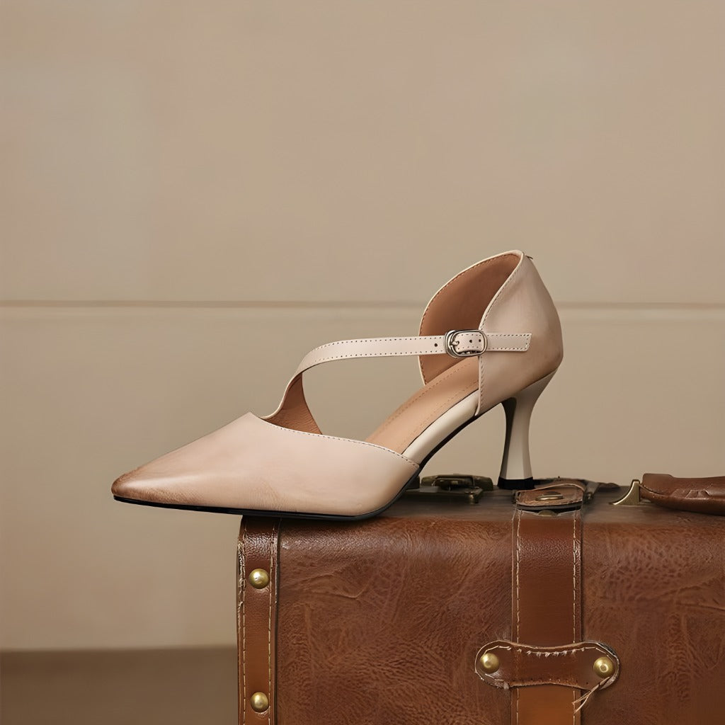 Vella Genuine Leather Heels
