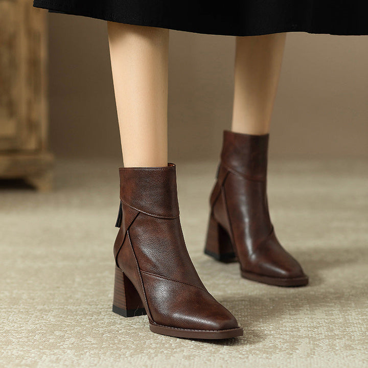 Daphne Leather Boots
