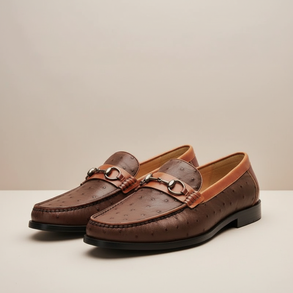 Elvanti Cowhide Leather Loafers